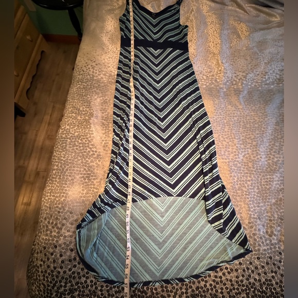 Apt. 9 Striped High Low Maxi Dress Size MP - Picture 5 of 7